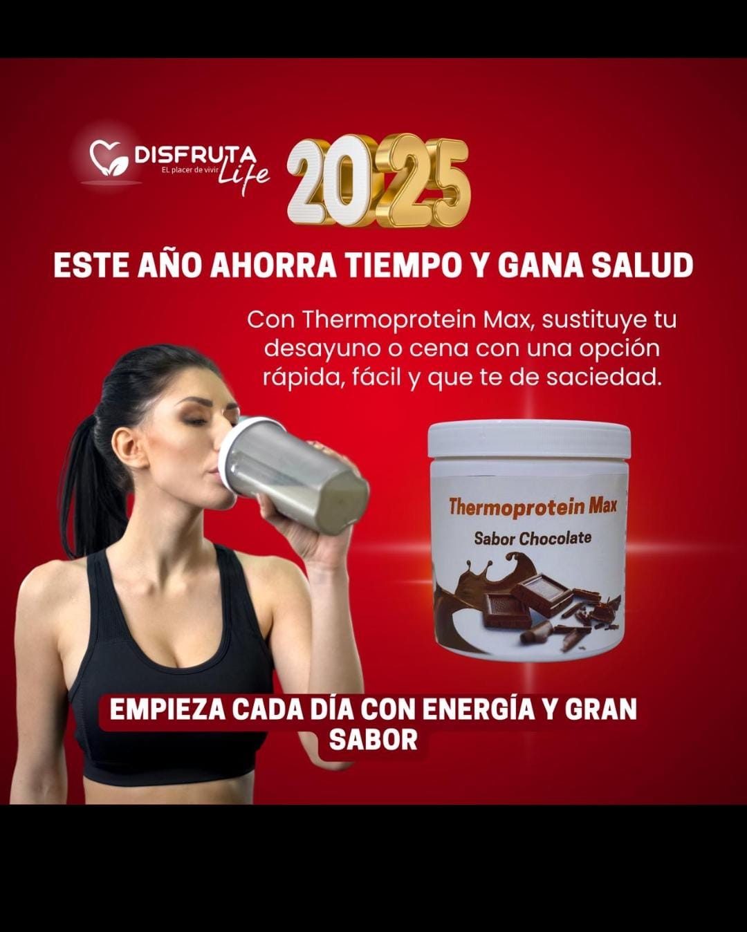 Thermoprotein Max sabor chocolate
